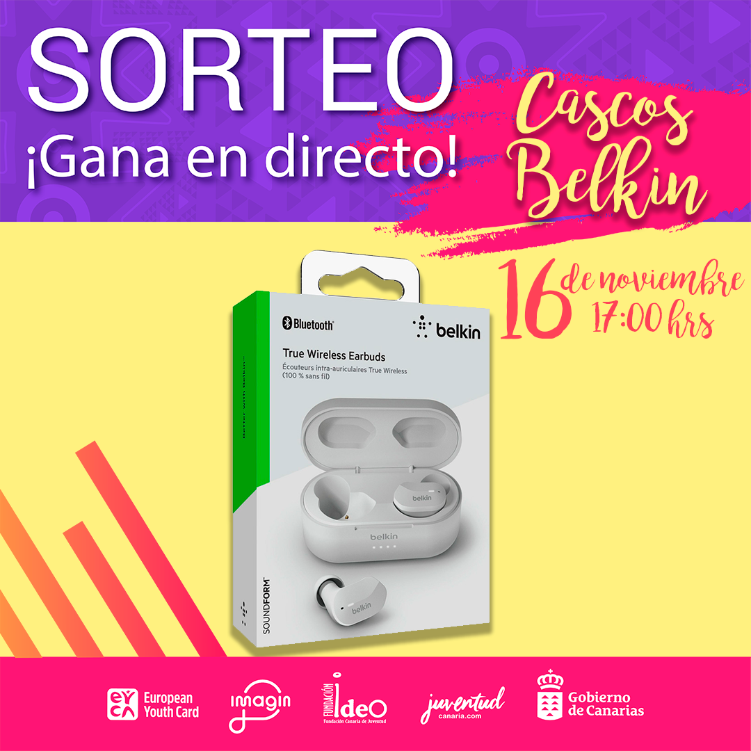 Cascos inalámbricos Belkin